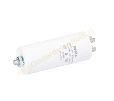SKL condensator 22uF-450V met AMP-aansluiting