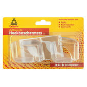 Deltafix Deltafix hoekbeschermer zelfklevend transparant 4st. 601