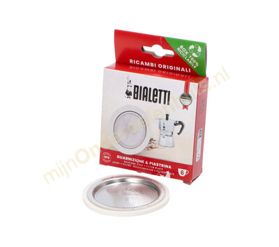 Bialetti filter van koffiezetter 800040 6-kops