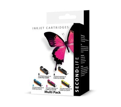 SecondLife inktcartridge voor Canon 530/531 serie multipack