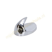 Deltafix Deltafix wandhaak chroom 28x38mm 24493