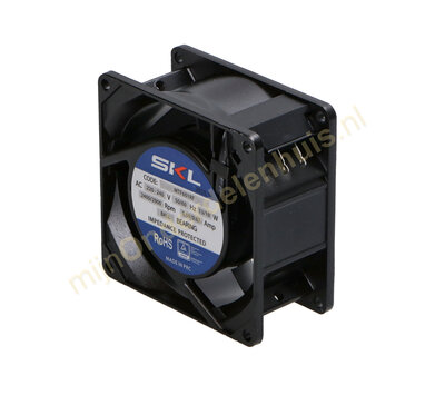 SKL ventilator voor koeling 80x80x38mm 13W 240V 2900rpm