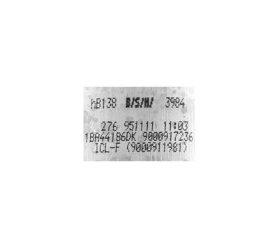 Bosch motor van stofzuiger 12003876