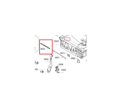 Bosch veer van vaatwasser 00650645