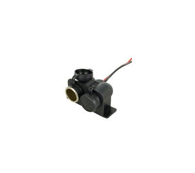 Carpoint 2-weg opbouw stekkerdoos 2x12/24V 0523483