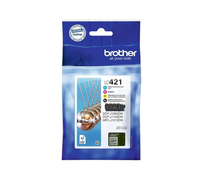 Originele Brother inktcartridge LC421 Multipack