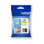 Brother Originele Brother inktcartridge LC421Y Geel