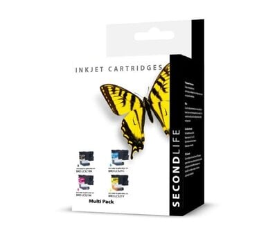 SecondLife inktcartridge voor Brother LC521 Multipack