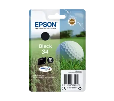 Originele Epson inktcartridge 34 zwart C13T34614010