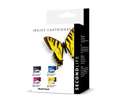SecondLife inktcartridge voor Brother LC527 multipack