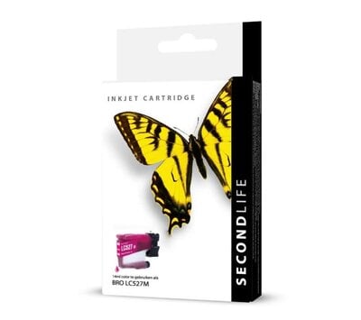 SecondLife inktcartridge voor Brother LC527M Magenta