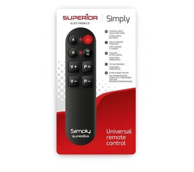 Simply afstandsbdiening SUPTLB001