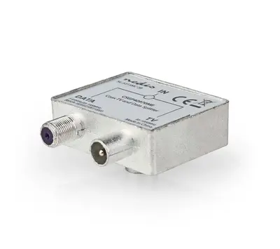 Nedis satelliet- en antenne TV-Data splitter CSGB40970ME