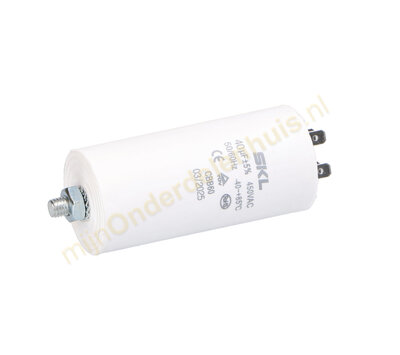 SKL condensator 40uF-450V met AMP-aansluiting