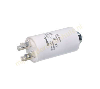 SKL condensator 3,0uF-450V met AMP-aansluiting