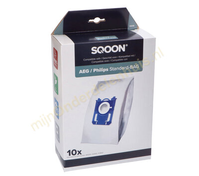 SQOON stofzuigerzakken voor Philips/ AEG S-BAG FC8021/03
