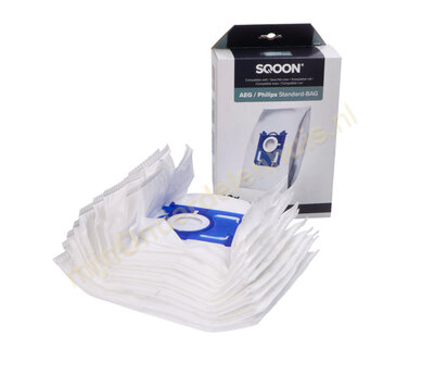 SQOON stofzuigerzakken voor Philips/ AEG S-BAG FC8021/03