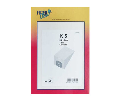 FilterClean stofzuigerzakken voor Karcher K5