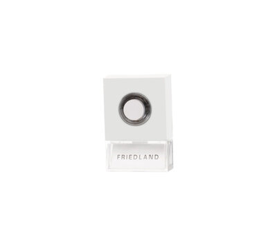 Honeywell drukknop voor deurbel Pushlite D723W wit