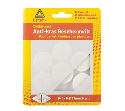 Deltafix anti-kras beschermvilt wit 724