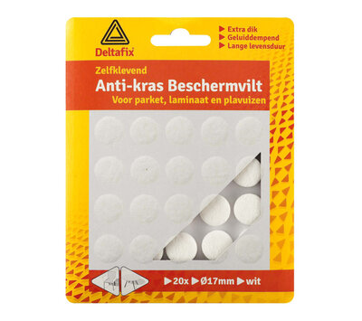 Deltafix anti-kras beschermvilt wit 730