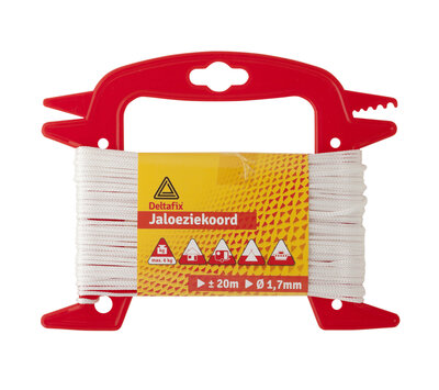 Deltafix jaloeziekoord 20m 1.7mm wit 3241