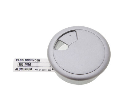 Deltafix kabeldoorvoer Ø60mm grijs 81272
