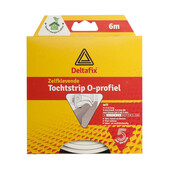 Deltafix Deltafix zelfklevende tochtstrip O-profiel 6m 147