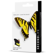 SecondLife SecondLife inktcartridge voor Brother LC123Y geel