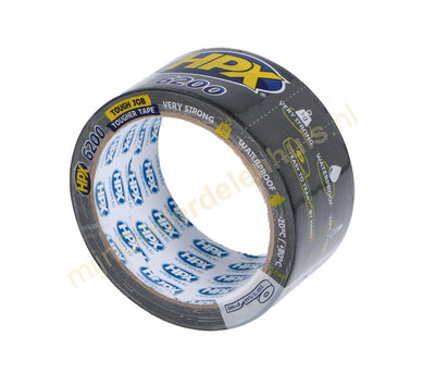 HPX pantsertape zwart 48 mm x 10 meter CB5010