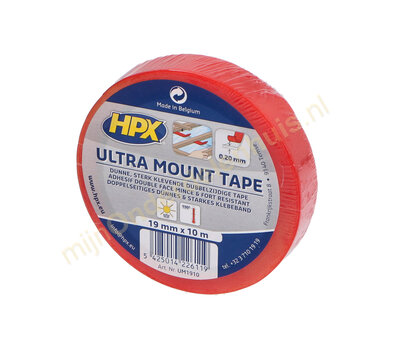 HPX Ultra Mount tape UM1910 19mm x 10m