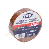 HPX HPX pvc isolatietape 19mm x 20m bruin IU1920