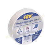 HPX HPX PVC isolatietape 19mm x 20m wit IW1920