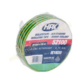 HPX HPX pvc isolatietape 19mm x 20m geel / groen IE1920