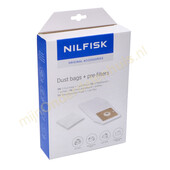 Nilfisk Originele stofzuigerzakken voor Nilfisk Go 78602600