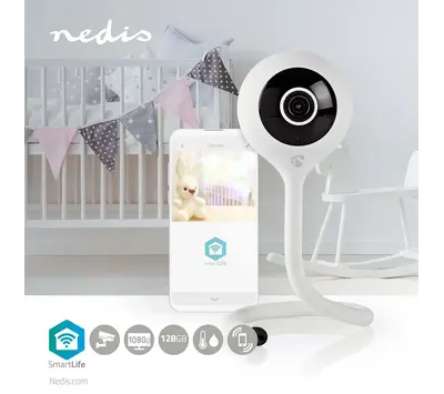 Nedis SmartLife camera voor binnen WIFICI11CWT
