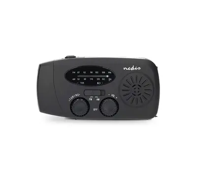 Nedis noodradio RDFMCR2000BK