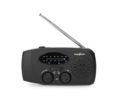 Nedis noodradio RDFMCR2000BK