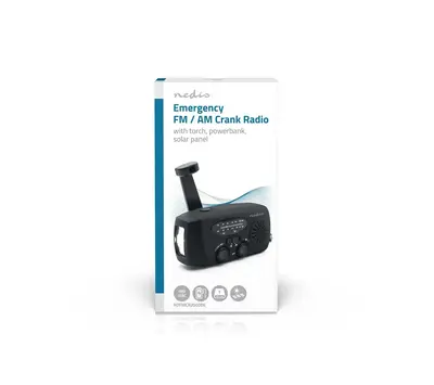 Nedis noodradio RDFMCR2000BK