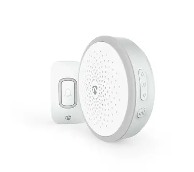 Nedis draadloze deurbel DOORB10WT