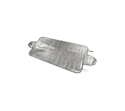 Carpoint anti-ijs en zonwering deken 150x70cm 1710360