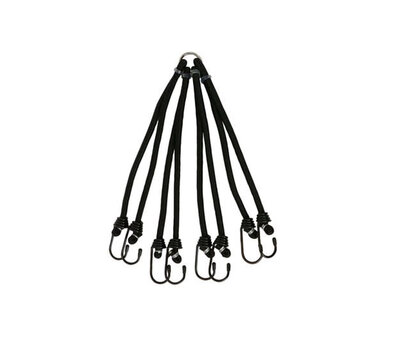 Carpoint bagagebinder Ø 8mm 8 haken 30-55cm 0928080