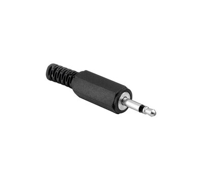 Jackplug 3.5mm mono soldeer