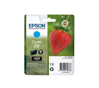Originele Epson inktcartridge 29 blauw C13T29824010