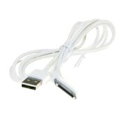 COM Apple USB-A naar Ipod stekker 30polig dock kabel 1.5m wit