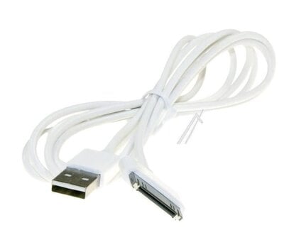 Apple USB-A naar Ipod stekker 30polig dock kabel 1.5m wit