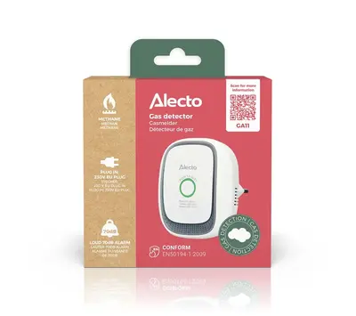 Alecto gasdetector voor methaan GA11