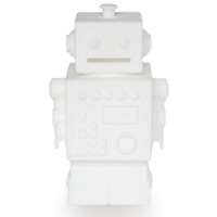 Robot spaarpot wit