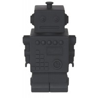 Robot spaarpot zwart