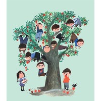 Fotobehang Apple Tree (243.5 x 280 cm)
